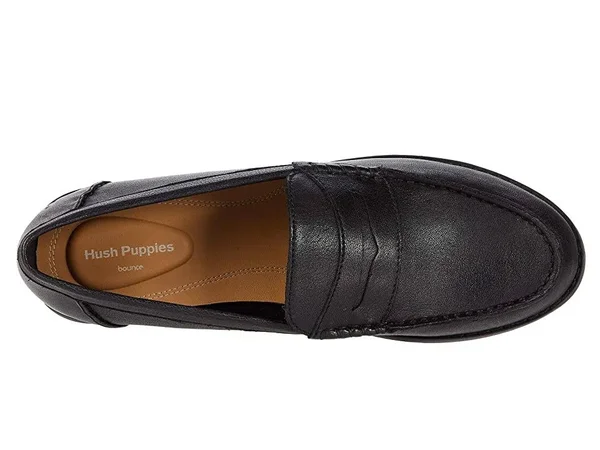 Women's Hush Puppies Wren Loafer - Size 7 M - Black
