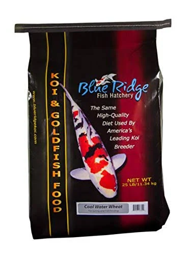 Blue Ridge Cool Water Wheat Germ Koi and Goldfish Food 25 lbs
