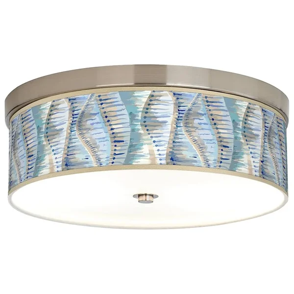Giclee Gallery Siren Giclee Energy Efficient Ceiling Light, Blue