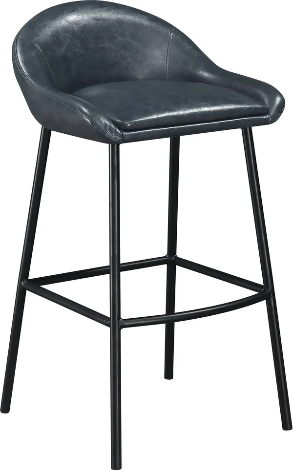 Picket House Furnishings Matthews Bar Stool - Blue