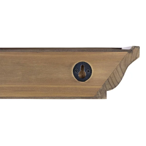 kieragrace Muskoka Fitz Wood Shelves - Walnut, 12-Inch, 18-Inch, 24-Inch, Set of 3, Brown