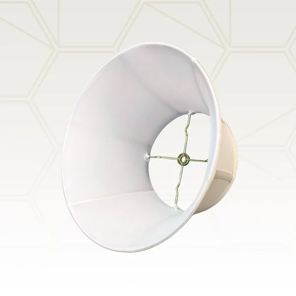 Royal Designs Shallow Drum Bell Bouillotte Lamp Shade - Beige, 9.5x15x8 - Single