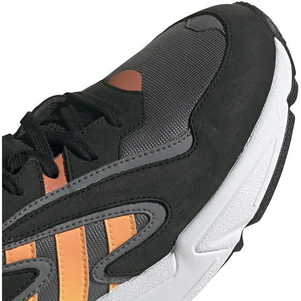 Adidas Mens Yung-96 Chasm Black/coral/red Shoes - EE7227