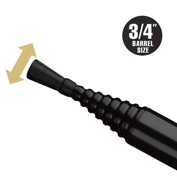 Hot Tools Professional Black Gold Spiral Curling Iron + Wand - 3/4 inch