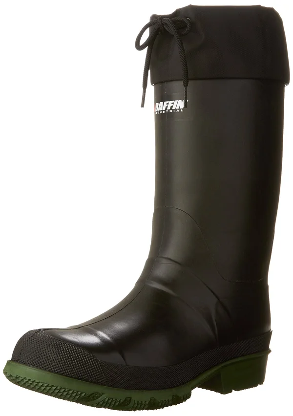 Baffin Men's Hunter STP Work Boot, Black/Green, 14 M US