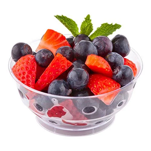 Deli Cup with Lid, Deli Container and Lid, Retail Cup - Clear - 4 Ounce - Plastic - Disposable - 100ct Box - Restaurantware