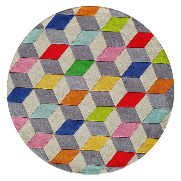 Momeni Lil Mo Hipster Area Rug - Multi, 5& x 5& Round