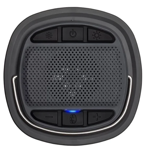 Core 1250 Lumen Rechargeable Bluetooth Speaker & Lantern with USB Outlet Gray