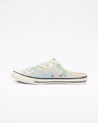 Converse Chuck Taylor All Star Dainty Sneaker Mule, Size 8.5 in Egret/Bold Wasabi at Nordstrom