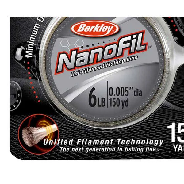 Berkley NanoFil ENF12516-CM 0.15mm Fishing Line - Clear Mist, 125 M
