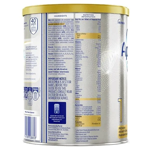 Aptamil-Stage 1 Profutura Premium Infant Formula from 0-6 Months 900g