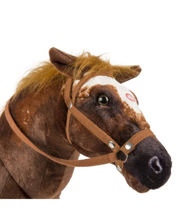 Rockin& Rider Domino Stable Horse - Brown