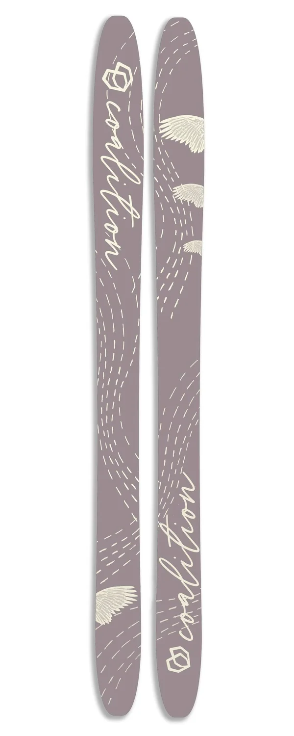 Coalition Snow Women's La Nieve Skis Multi-Colored 173 cm