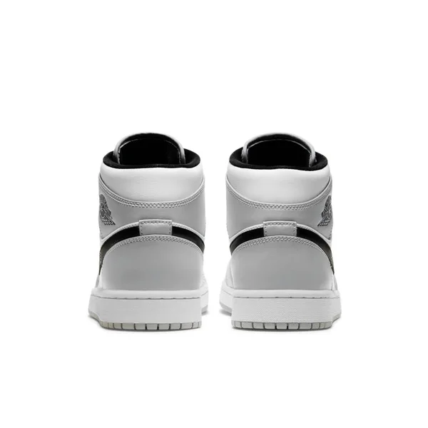 Air Jordan 1 Mid &Light Smoke Grey& Shoes - Size 9.5