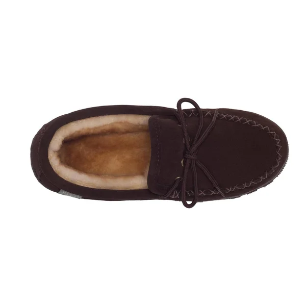 Cloud Nine Sheepskin Men's Moccasin - Chocolate M, 7