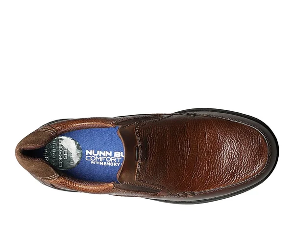Nunn Bush Cam Men's Moc Toe Casual Slip on Shoes, Size: 15 Wide, Brown