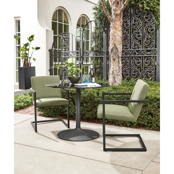 Room & Board, Modern Terrace Rectangle Planter 8D 16W 22H in Silver Grey