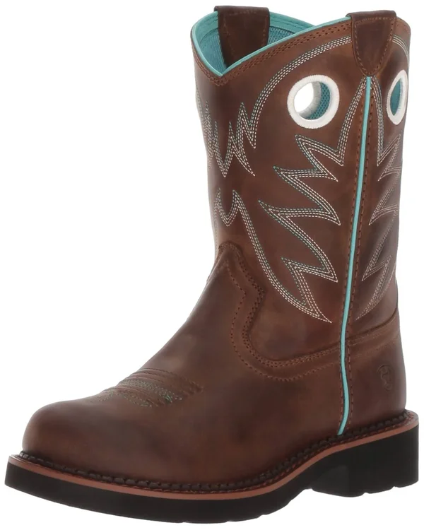 Ariat Kids Probaby Distressed Brown 3.5, M