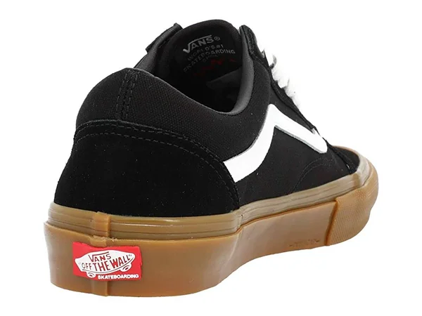 Vans Skate Old Skool Shoes - Black/Gum 4