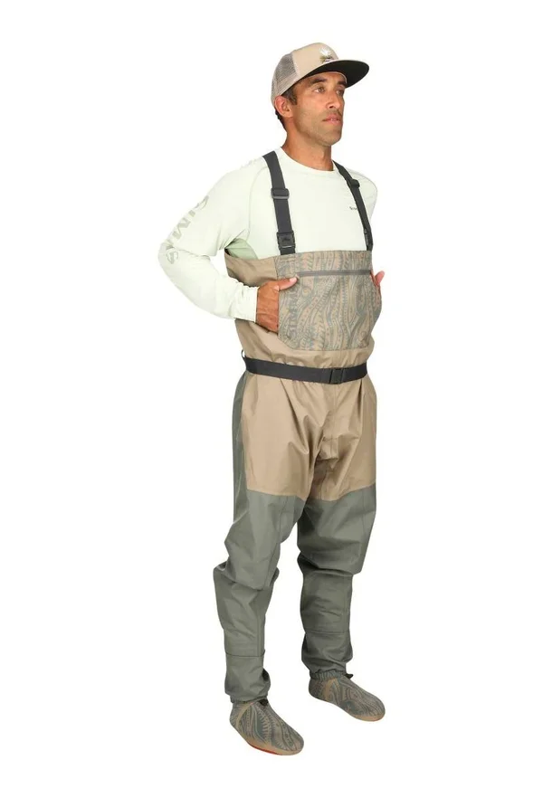Simms Tan Soul River Waders - Stockingfoot