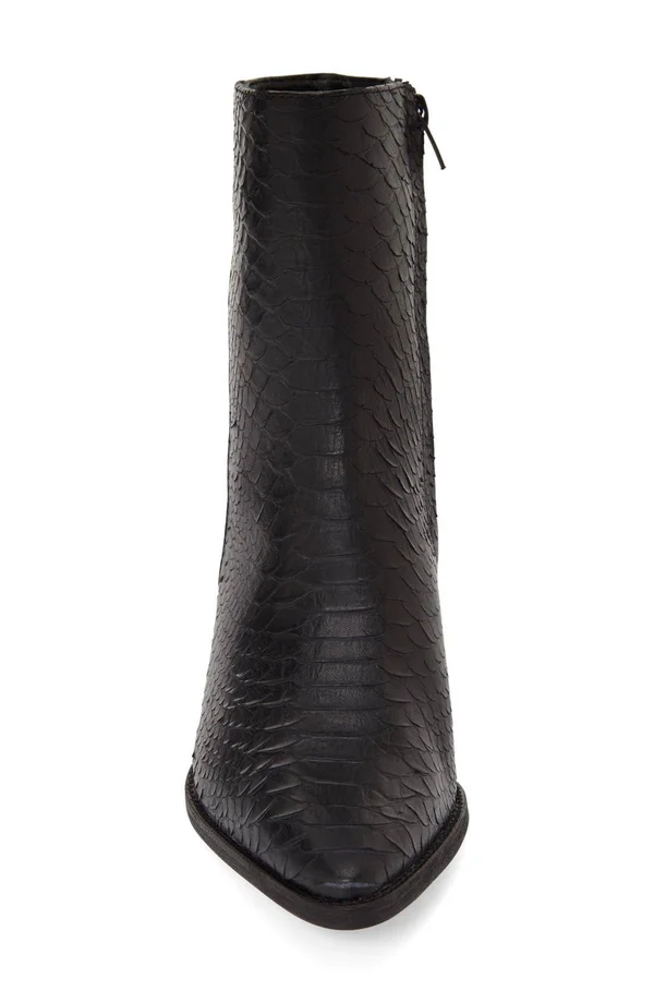 Matisse Caty Western Pointed Toe Bootie - Black - 9 W