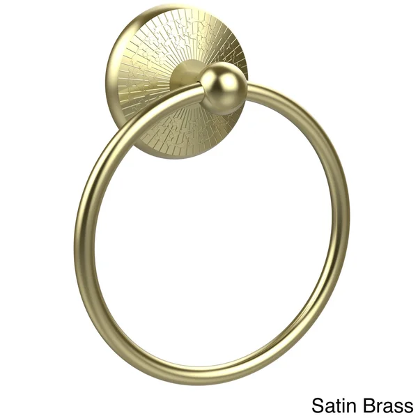 Allied Brass MC-16 Monte Carlo Collection Towel Ring - Polished Chrome