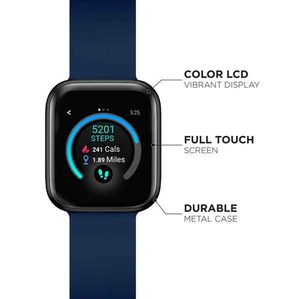 iTouch Air 3 Smart Watch - Size: Large, Blue