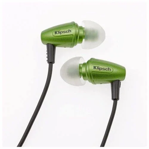 Klipsch Image S3 - Earphones - in-ear - wired - 3.5 mm jack - noise isolating - green metallic