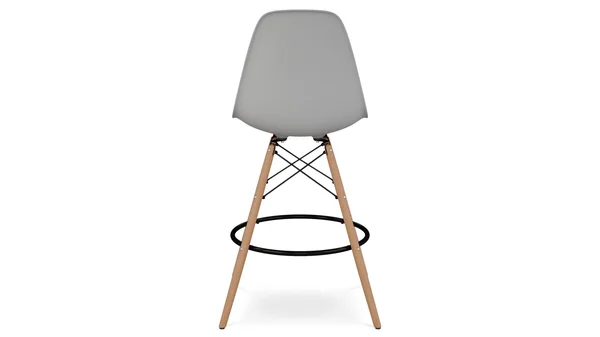 Modholic Eiffel 28x22 Counter Height Stool, Gray