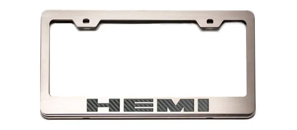 American Car Craft 152024-RDL Rear Tag Frame Hemi Illum. Red Dodge