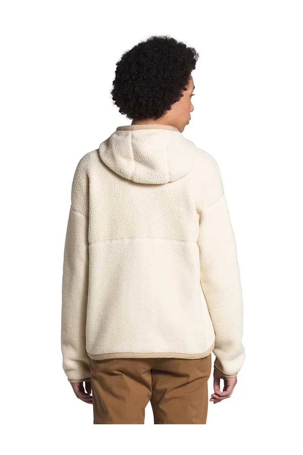 The North Face Women's Cragmont Fleece Full Zip Hoodie - Sand, Size: Small