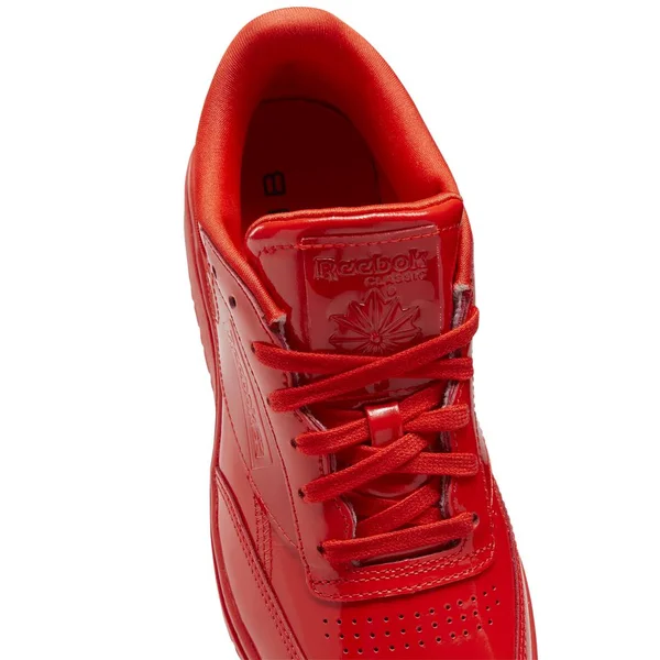 Reebok Cardi Coated Club C Double Red Women's Shoes, Size: 9