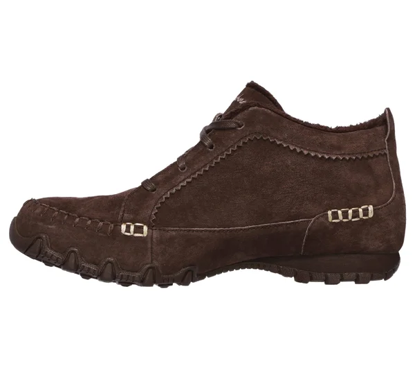 Skechers Women's Relaxed Fit: Bikers - Lineage Boots, Chocolate, 7.5