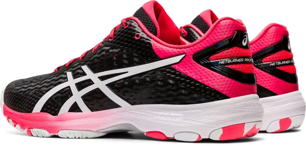 Asics Netburner Professional FF 2 Womens Netball Shoes - Black-7