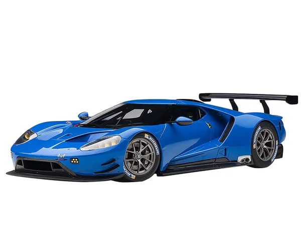 Ford GT Le Mans Plain Color Version Blue 1/18 Model Car by AUTOart