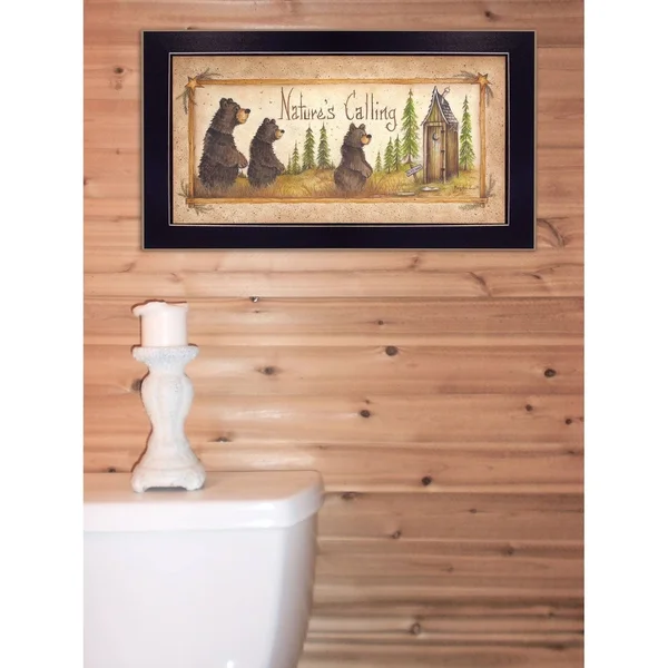 Trendy Decor 4U Nature&s Calling by Mary June Printed Framed Wall Art