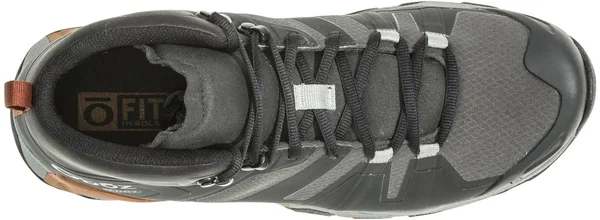 Oboz Men's Arete Mid B-Dry - 8 - Black - Copper