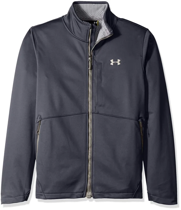 Under Armour Men's ColdGear Infrared Softershell Jacket - Small - Stealth Grey, Overcast Grey