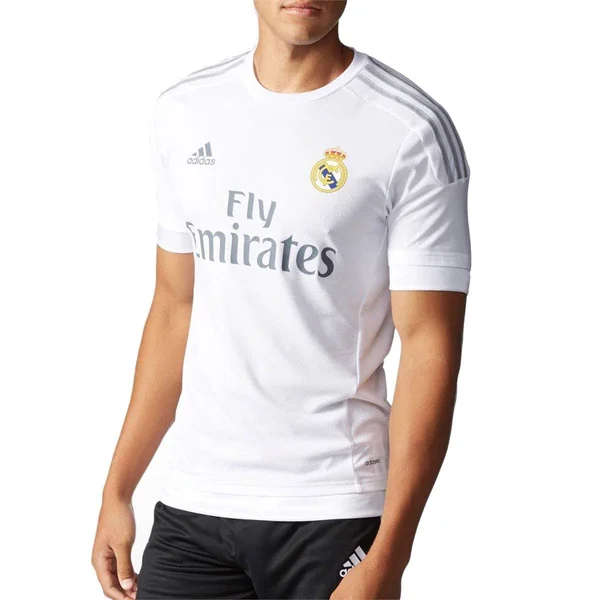 Adidas Men Real Madrid Home Soccer Jersey Black XL