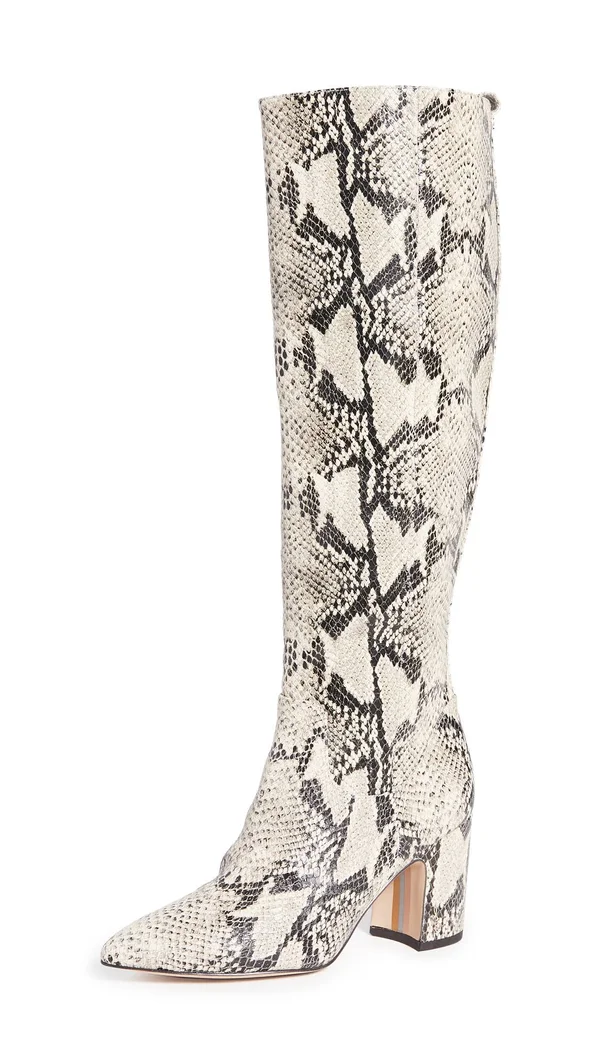 Sam Edelman Hai Boots Black/Nude 9