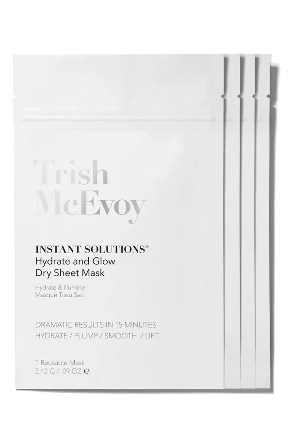 Trish McEvoy 4-Pack Instant Solutions Dry Sheet Mask