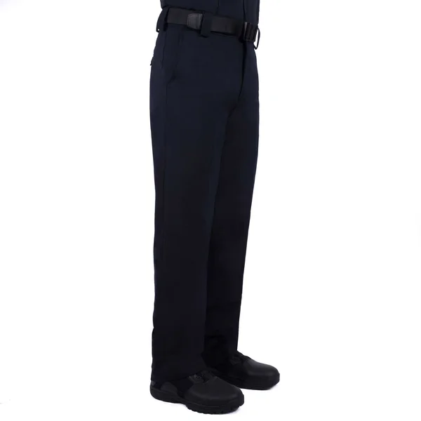 Mens 4 Pocket Wool Police Pant - 4 Pocket Wool Blend Pants Size 76 Reg in Dark Navy Blue, Cotton by Blauer