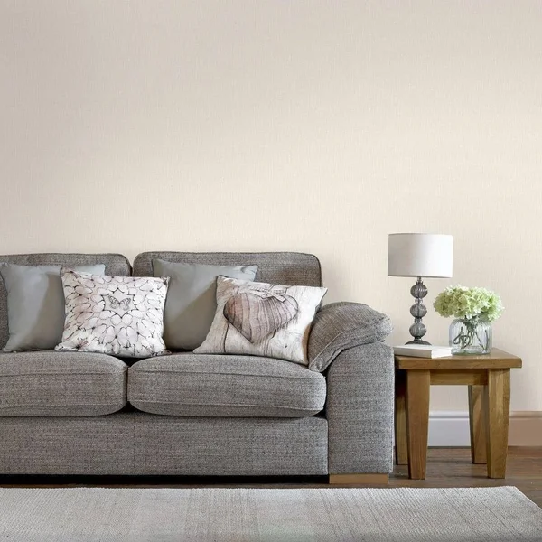 Graham & Brown Shimmer Wallpaper Ivory - 101442