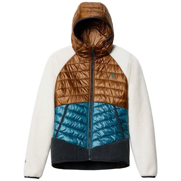 Mountain Hardwear Women's Altius Hybrid Hoody - Xs - Golden Brown