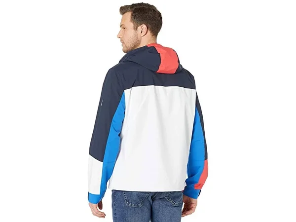 Nautica Men's Colorblock Hooded Jacket - Navy - M