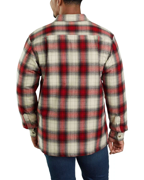 Carhartt Men's Hubbard Sherpa Lined Shirt Jac