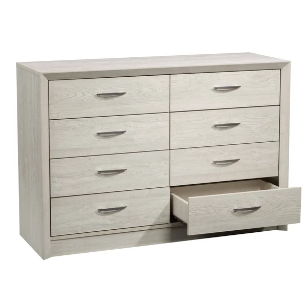 CorLiving NPT-302-W Newport 8 Drawer Dresser