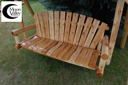 Outdoor Lawn Swing A-Frame Varnish, 4ft Swing Seat Only (No Frame)
