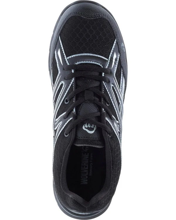 Wolverine Women's Jetstream Carbonmax Toe Sneaker - Size: 7.5, Black