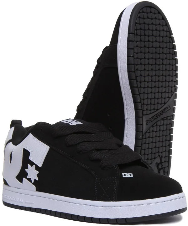 DC Court Graffik Mens Shoes - Black